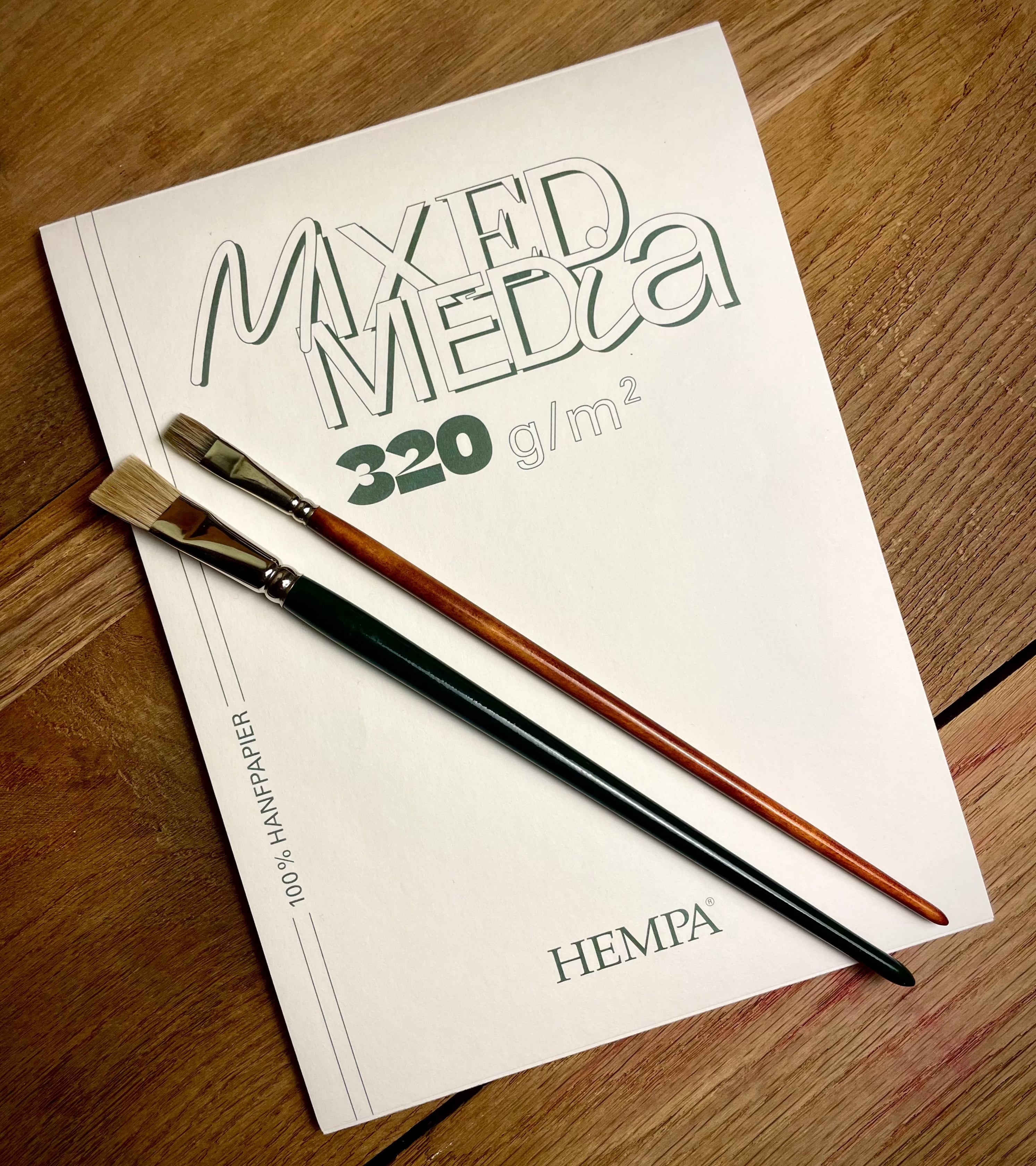 *NEU* Malblock | 24x32 cm | 320 g/m² - HEMPA